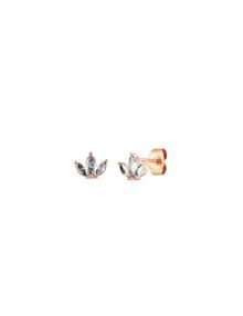 Krystel Rose Gold Earrings